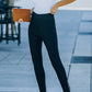 Zipper Ankle High Waist Skinny Pants