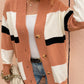 Striped Button Down Cardigan Sweater