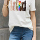Simply Love Full Size BE KIND Graphic Cotton Tee