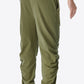 Full Size Ruched Drawstring Waist Pants