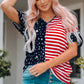 Stars and Stripes V-Neck Tee