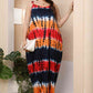 Plus Size Tie-Shoulder Maxi Dress