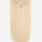 16" 110g Clip-in Hair Extensions Indian Human Hair in Blonde
