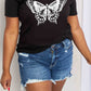 Simply Love Full Size Butterfly Graphic Cotton T-Shirt