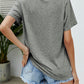 HAPPY EASTER Graphic Round Neck Tee Shirt