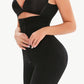 Full Size Lace Detail Zip-Up Under-Bust Shaping Bodysuit