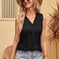 Satin V-Neck Tank