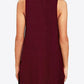 Full Size Round Neck Sleeveless Dress with Pockets