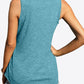 Curved Hem Square Neck Tank