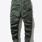 Drawstring Waist Cargo Jogger Pants