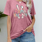MAMA BUNNY Easter Graphic Short Sleeve Tee