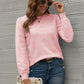 Eyelet Puff Sleeve Sweater