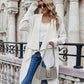 Open Front Pocket Duster Cardigan