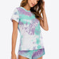 Tie-Dye T-Shirt and Shorts Lounge Set