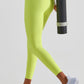 High Waist Seamless Ankle-Length Yoga Leggings