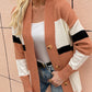 Striped Button Down Cardigan Sweater