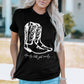 Boots Graphic Tee Shirt