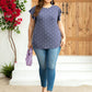 Flutter Sleeve Round Neck Tee