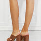 Qupid Pier Walk Jute Block Heel Slide