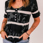 Tie-Dye Henley T-Shirt