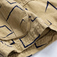 Printed Belted Cargo Shorts