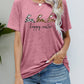 HOPPY EASTER Bunny Graphic Tee Shirt