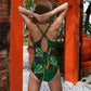 Crisscross Detail One-Piece Swimsuit