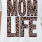 MOM LIFE Leopard Graphic Tee