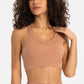 Crisscross Back V-Neck Sports Bra