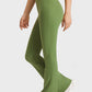 Elastic Waist Flare Yoga Pants
