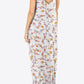 Floral Spaghetti Strap Maxi Dress with Pockets