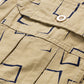 Printed Belted Cargo Shorts