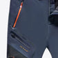 Full Size Contrast Zip Long Pants