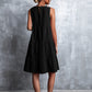 Sleeveless Round Neck Tiered Dress
