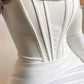 Off-Shoulder Long Sleeve Mini Dress with Rhinestone Detail