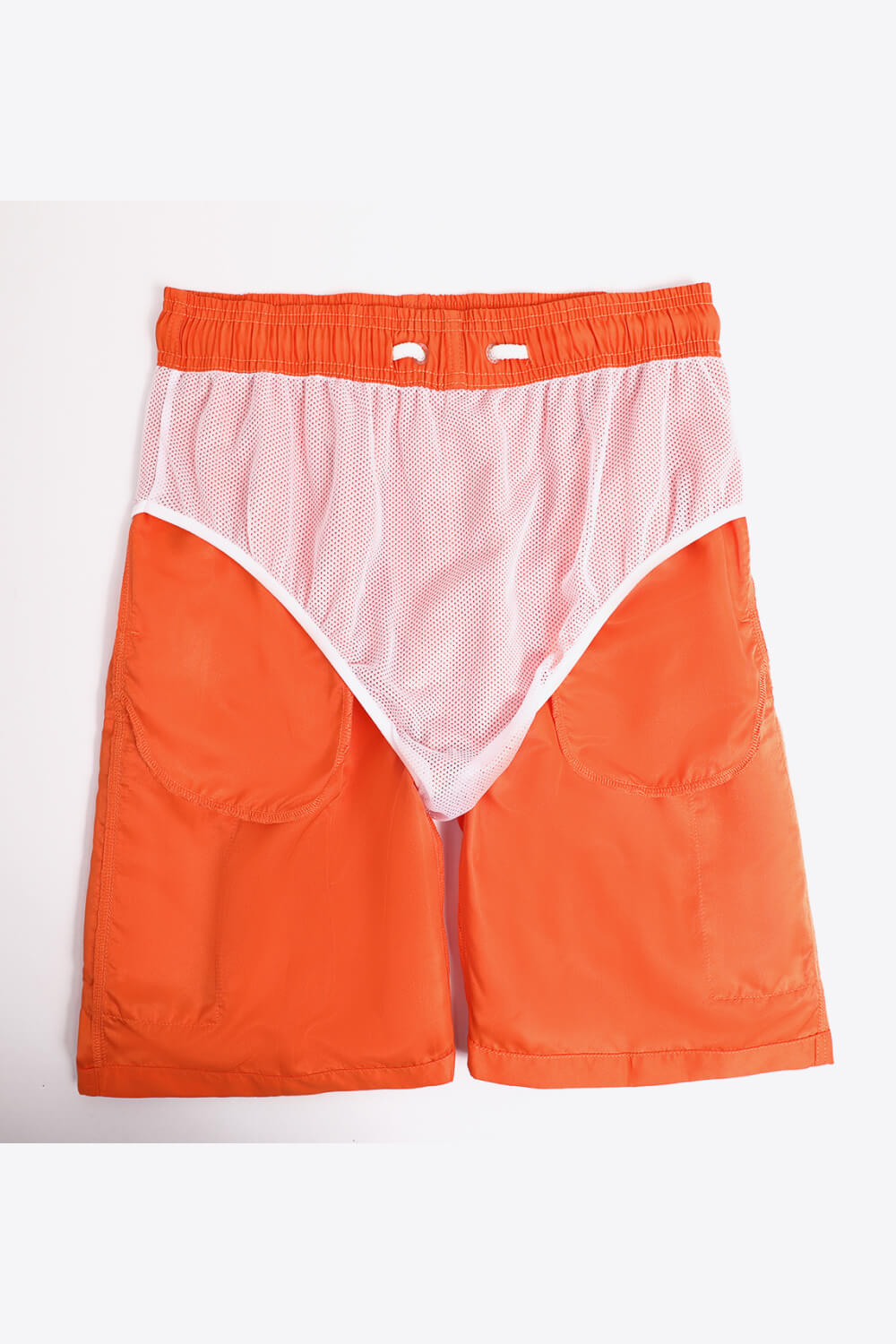 Drawstring Waist Cargo Shorts