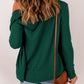 Ribbed Trim Snap Down Cardigan