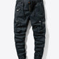 Drawstring Waist Cargo Joggers