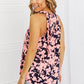 Sew In Love Let It Happen Full Size Floral Halter Top