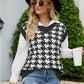 Houndstooth Sweater Vest
