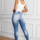 Faded Mid High Rise Jeans