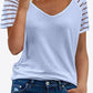 V-Neck Raglan Sleeve Tee