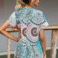 Printed Round Neck Short Sleeve Tee