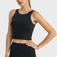 Feel Like Skin Highly Stretchy Cropped Sports Tank
