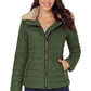 Faux Fur Trim Puffer Jacket