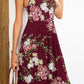 Floral Spaghetti Strap Dress with Pockets