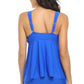 Ring Detail Strappy Neck Tankini Set