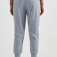 Elastic Waist Cropped Joggers with Side Pockets