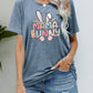 MAMA BUNNY Easter Graphic Short Sleeve Tee