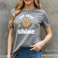 Simply Love Full Size LET LOVE SHINE Graphic Cotton Tee